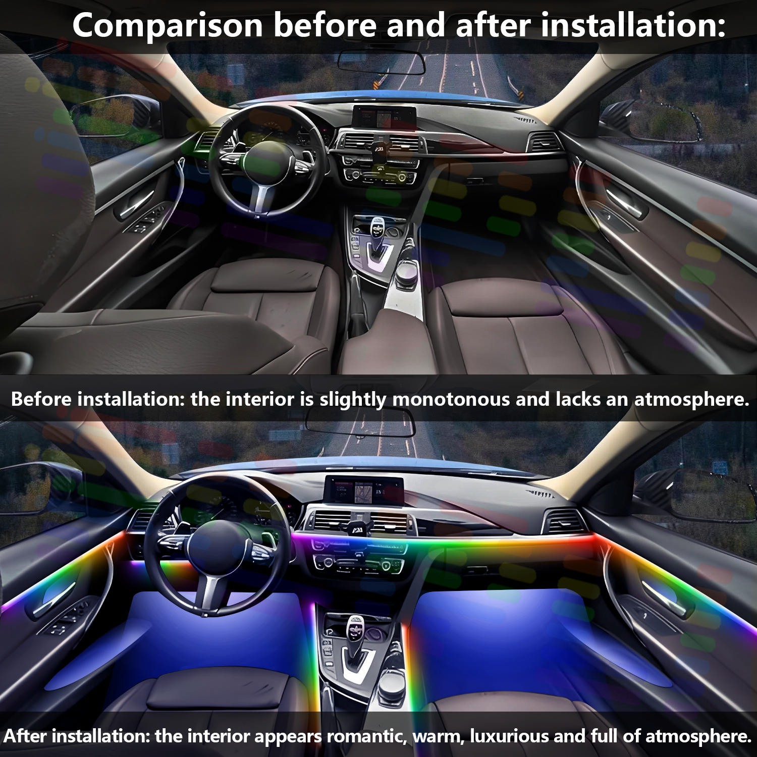 For VW Golf 7 Brilliant Stealt - Interior Design Apps avis et prix