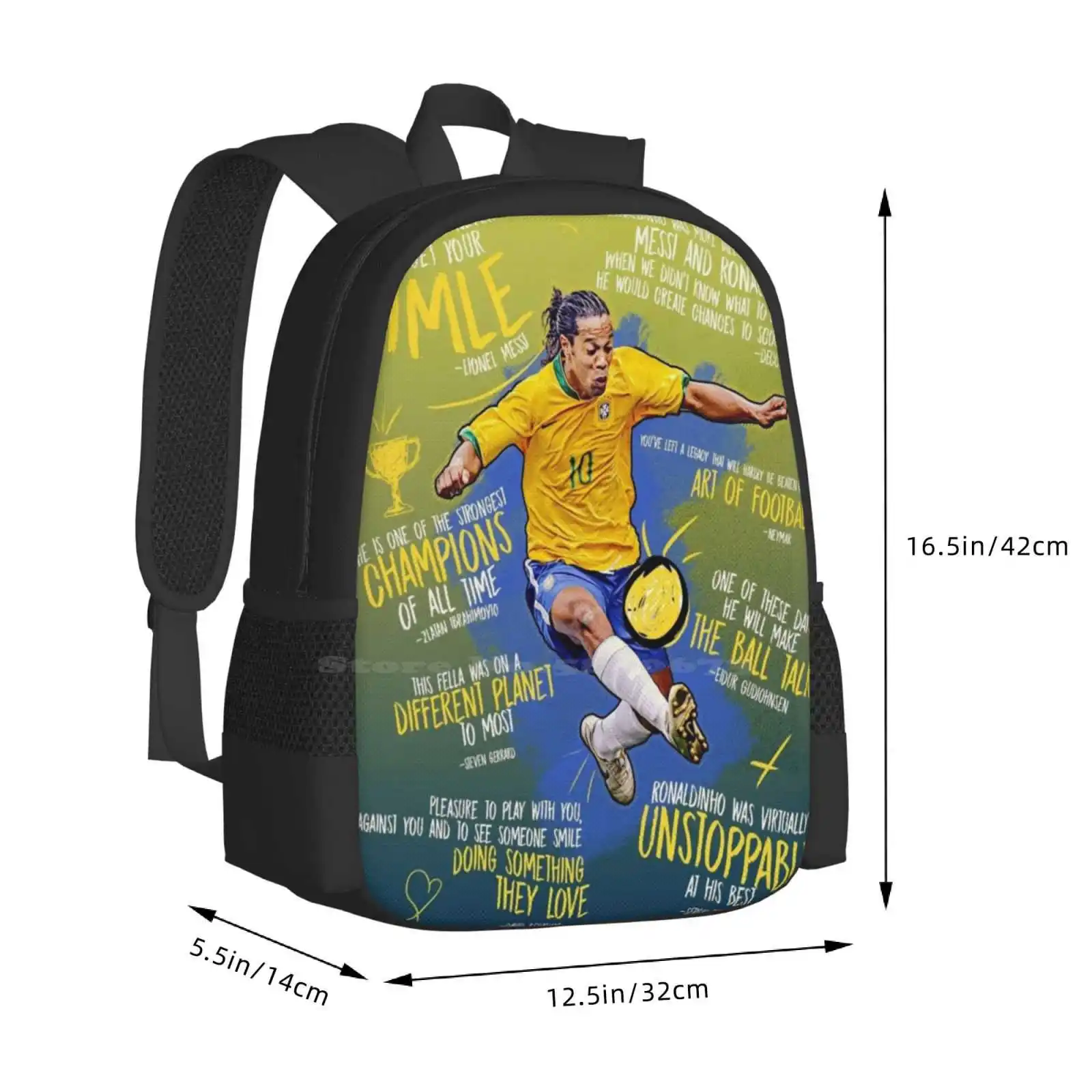 Ronaldinho Wallpaper Art Patte - Interior Design Illustration avis et prix