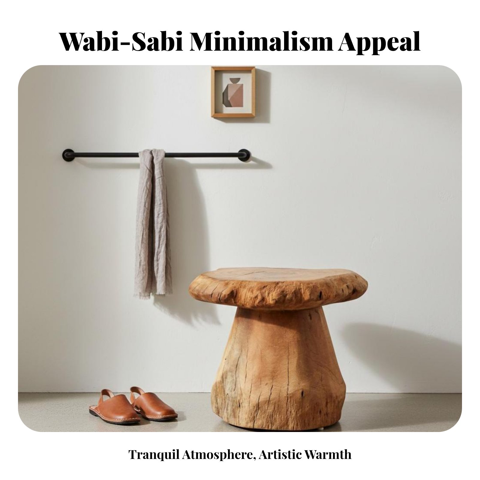 Mushroom-Shaped Stool Wabi-Sab - Interior Design Build avis et prix