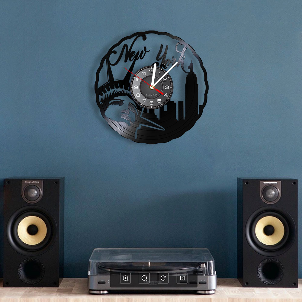 New York Skyline Vintage Vinyl - Interior Design York avis et prix