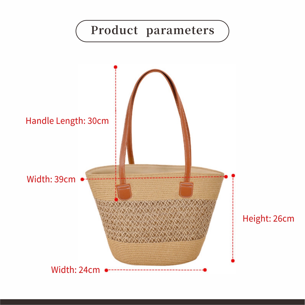 Straw Woven Basket Handbag Wom - Interior Design Bali avis et prix