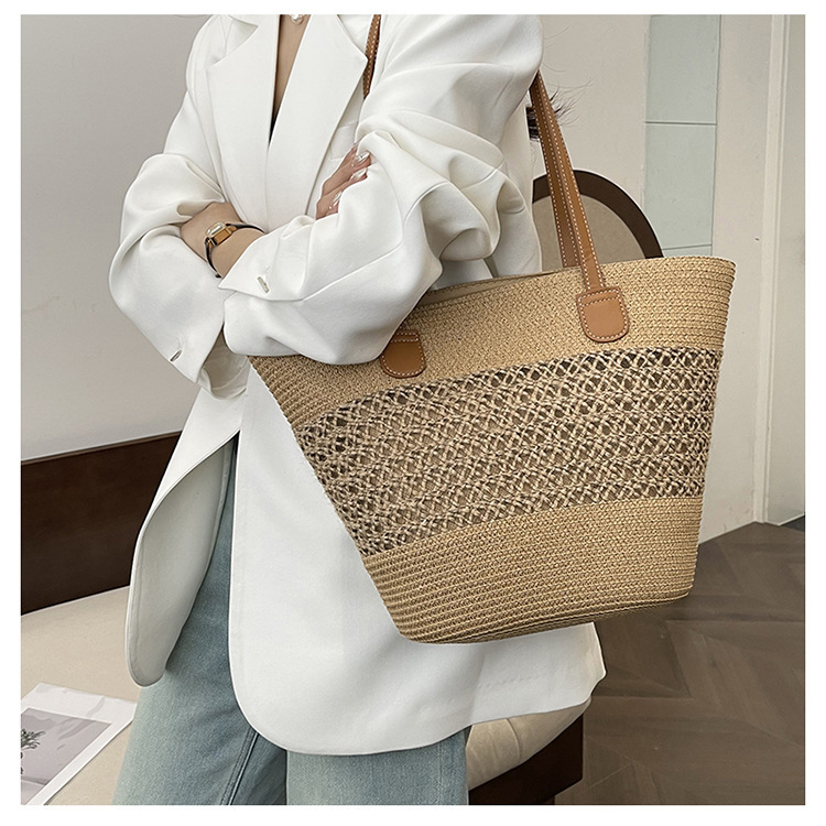 Straw Woven Basket Handbag Wom - Interior Design Bali avis et prix