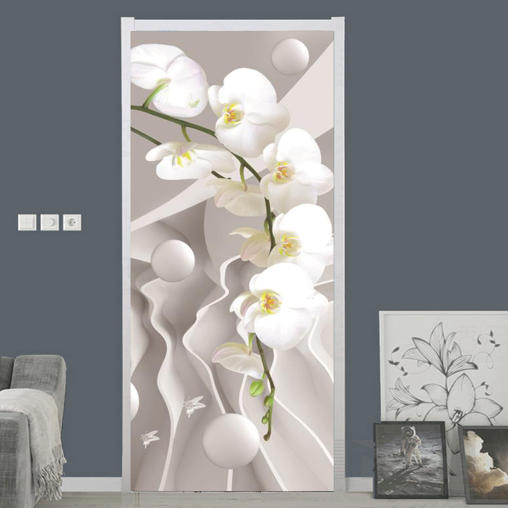White Rose Flower Wallpaper Fo - Interior Design Product avis et prix