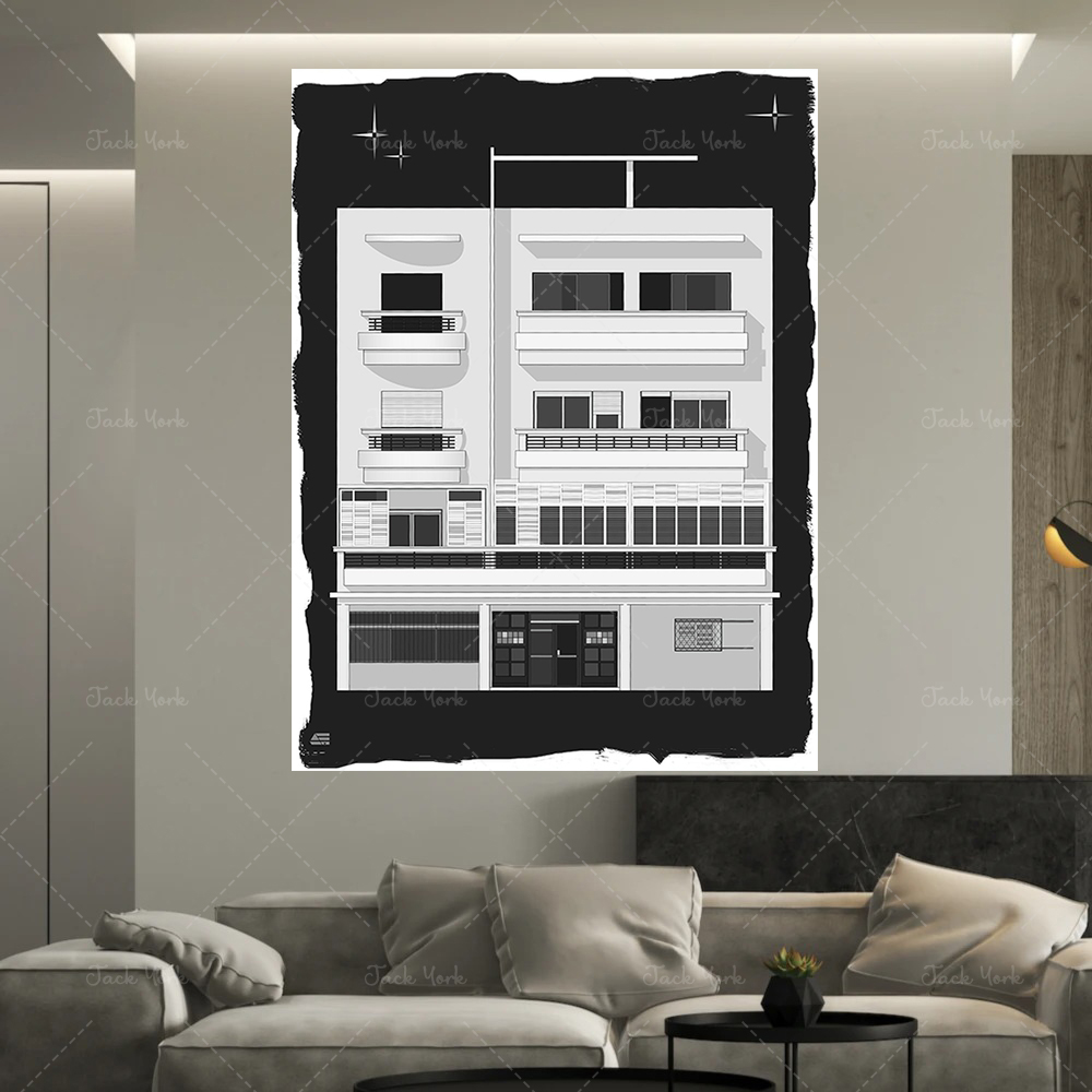 Bauhaus Tel Aviv Print | Moder - Interior Design York avis et prix