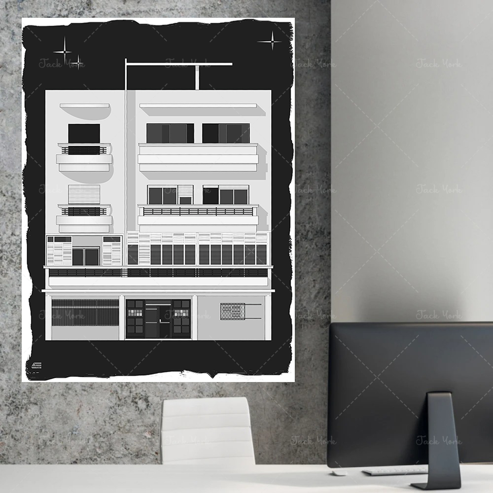 Bauhaus Tel Aviv Print | Moder - Interior Design York avis et prix