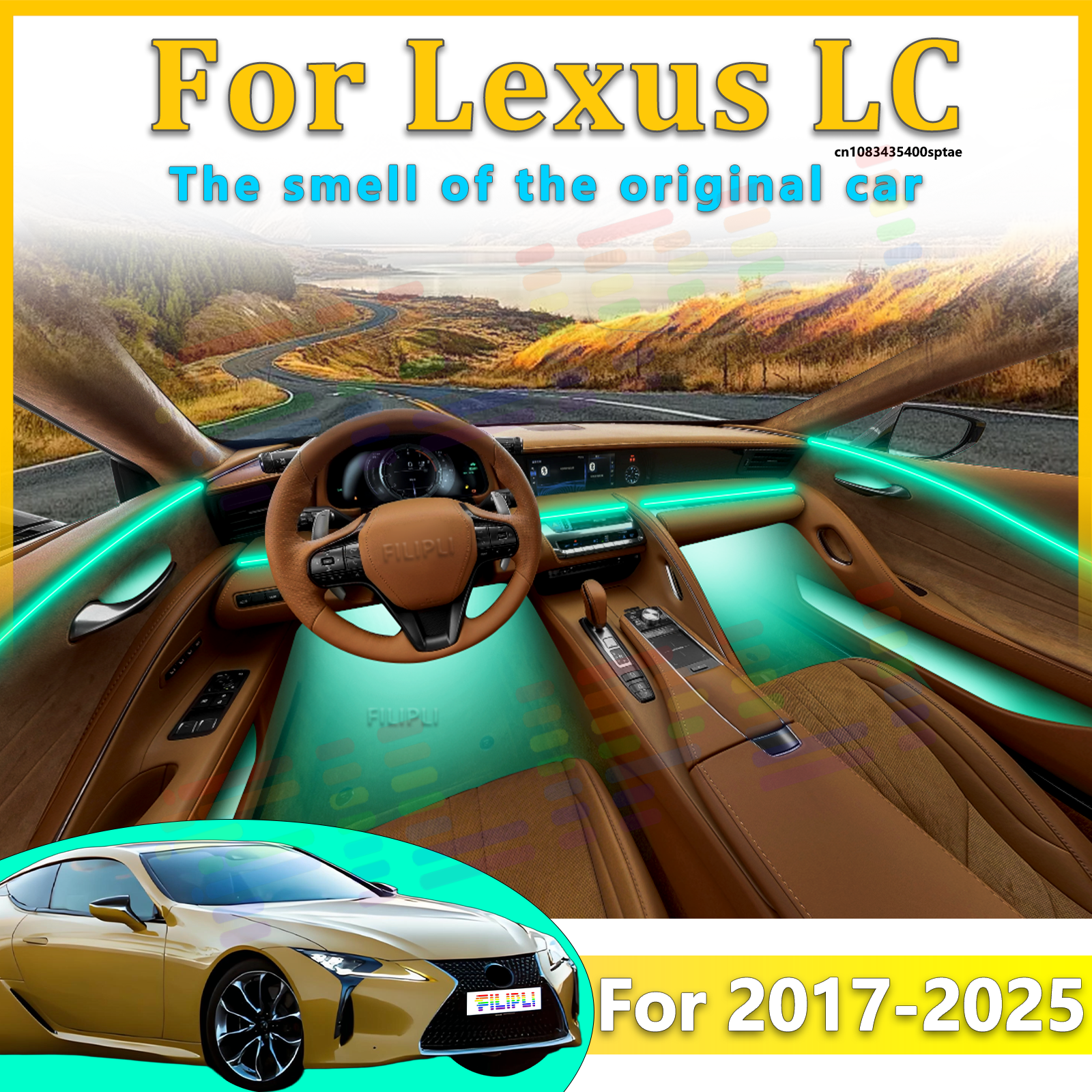 For Lexus LC 2027-2026 Premium - Interior Design Apps avis et prix
