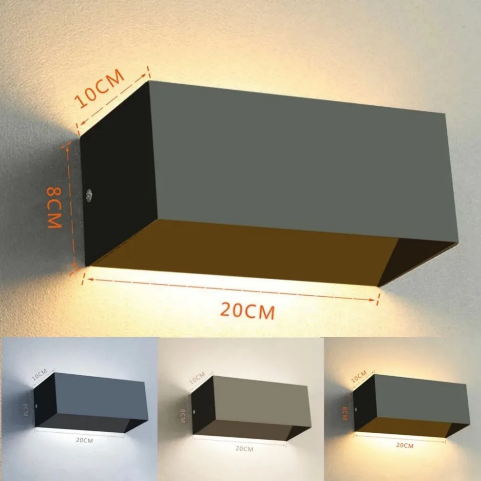 LED Wall Lamp Aluminum indoor  - Interior Design Years Of Study avis et prix
